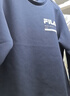 FILA斐樂(lè )官方衛衣男子針織長(cháng)袖套頭衫秋冬季簡(jiǎn)約休閑圓領(lǐng)健身運動(dòng)上衣 RD寶藍-NV M 170/92A 曬單實(shí)拍圖