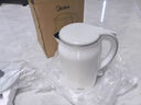 美的（Midea）電熱水壺家用電水壺?zé)畨?雙層防燙 0涂層食品級(jí)304不銹鋼 1500W快速沸騰 1.7L大容量 HJ1705 曬單實(shí)拍圖