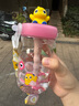 bc babycare 恐龍冷萃水杯兒童吸管杯寶寶幼兒直飲杯水杯 櫻霧粉- 500ml 曬單實拍圖