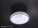 惠普輕奢led吸頂燈全光譜護眼水晶臥室書房燈主臥房間中山燈具包安裝 曬單實拍圖