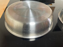 凌豐304不銹鋼湯盆加厚加深湯碗洗菜盆和面盆沙拉盆調料盆 菜碟-內徑24cm 曬單實(shí)拍圖