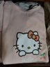 戴維貝拉（DAVE＆BELLA）【Hello Kitty聯(lián)名】童裝秋冬女童棉質(zhì)內衣套裝DBM19601 曬單實(shí)拍圖