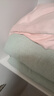 宜家（IKEA）BERGPALM貝利帕姆全棉三件套舍加厚床上用品套件 被套和2個(gè)枕套 綠色/條紋200*230cm 曬單實(shí)拍圖