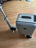 Airwheel愛(ài)爾威電動(dòng)行李箱可騎行拉桿箱可坐可代步鋁框箱包20英寸登機箱 曬單實(shí)拍圖