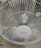 海爾（Haier）電風(fēng)扇家用7葉落地扇大風(fēng)量輕音低噪立式電扇辦公室宿舍搖頭定時(shí)空氣循環(huán)風(fēng)扇 七葉搖頭大風(fēng)量機械款HFS-J3036A 曬單實(shí)拍圖