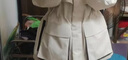 鴨鴨（YAYA）佟麗婭同款派克羽絨服女秋冬顯瘦連帽短款百搭派克服沖鋒保暖外套 曬單實(shí)拍圖