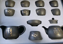 豪峰2025新款整套紫砂功夫茶具套裝家用泡茶壺茶杯紫砂茶具中秋節禮物 曬單實(shí)拍圖