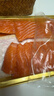新疆三文魚(yú) 刺身新鮮中段 現切生魚(yú)片國產(chǎn)去皮切片精選400g 海鮮 順豐，切片發(fā)貨 400g 曬單實(shí)拍圖