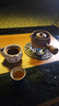 詢(xún)匠 麥飯石陶土側把煮茶壺古法煮茶器陶瓷電陶爐小青柑白茶陳皮煮茶爐圍爐罐罐茶陶壺炭火爐碳爐 麥飯石 柴燒側把煮茶壺 曬單實(shí)拍圖