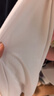 拇指白小T李乃文同款二代長(cháng)袖T恤男秋季純棉純色百搭打底衫 皓白 XL 曬單實(shí)拍圖