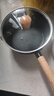 京東京造 小奶鍋煮面湯鍋 麥飯石色不粘鍋雪平鍋蒸煮輔食鍋 帶蓋20cm 曬單實(shí)拍圖