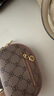 高爾夫（GOLF）鑰匙包女時(shí)尚印花女士卡包多功能零錢(qián)包收納包鎖匙包生日禮物女 曬單實(shí)拍圖