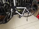 喜德盛公路自行車(chē)RC200入門(mén)休閑14速變速鋁合金車(chē)架公路車(chē) 2025款RC200 白/灰 700C*510（建議身高175-185） 曬單實(shí)拍圖