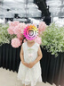 La Chapelle拉夏貝爾女童連衣裙2025新品洋氣兒童夏裝公主裙寶寶碎花背心裙子 米色 送帽子 120 建議身高111-120cm 曬單實(shí)拍圖