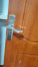 虎頓（HOTUN）木門鎖臥室門鎖室內(nèi)門鎖可調(diào)節(jié)尺寸通用門鎖免改孔門鎖KTS02-M125 曬單實(shí)拍圖