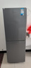 美的（Midea）182升雙開(kāi)門(mén)兩門(mén)小戶(hù)型家用客廳租房宿舍冰箱可冷藏冷凍小巧不占地低音運行BCD-182M【國家補貼】 曬單實(shí)拍圖