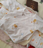 童泰新生兒半背衣嬰兒衣服純棉四季0-3月寶寶上衣滿(mǎn)月服2件裝 黃色 52 曬單實(shí)拍圖