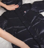 FILA斐樂童裝兒童羽絨服2024冬季男女童中長款寬松保暖外套 淺藍(lán)紫-PR 160 曬單實拍圖