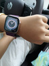 Apple/蘋(píng)果 Watch Series 10 智能手表GPS款46毫米玫瑰金色鋁金屬表殼梅子色回環(huán)式運動(dòng)表帶MX2C3CH/B 曬單實(shí)拍圖
