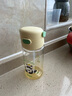 膳魔師（THERMOS）兒童水杯tritan吸管杯小學(xué)生開(kāi)學(xué)必備水壺小熊貓420ml黃 曬單實(shí)拍圖