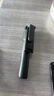 超迷你手機自拍桿藍牙抖音直播一體式伸縮便攜拍照攝影支架三腳架通用 黑色基礎款不帶燈 曬單實(shí)拍圖