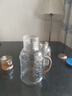 麻繩水壺復(fù)古國(guó)潮玻璃水壺玻璃涼水壺茶壺大容量 麻繩壺【帶蓋子】2400ML 曬單實(shí)拍圖