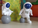歐梵普（oufanpu）生日禮物男生宇航員太空人擺件創(chuàng  )意桌面裝飾送小朋友七夕節禮物 宇航員擺件滑板套裝【禮盒裝】 曬單實(shí)拍圖