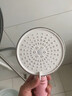 菲肯增壓花灑噴頭套裝浴室家用浴霸超強淋雨水龍頭加壓大出水量蓮蓬頭 雅黑色【五檔增壓大面板花灑】升級版 曬單實(shí)拍圖