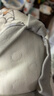南極人（Nanjiren）嬰兒睡袋天竹空氣棉兒童防踢被睡衣寶寶薄棉空調(diào)分腿睡袋 90碼 曬單實(shí)拍圖