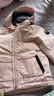 戴維貝拉（DAVE＆BELLA）兒童羽絨服保暖男童衣服連帽女童上衣冬裝新款加厚中大童外套 糖果粉【現貨】 140 cm（建議身高130-140cm） 曬單實(shí)拍圖