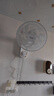 揚子電風(fēng)扇家用璧扇掛壁掛風(fēng)扇強力大風(fēng)力制冷輕音掛扇小型搖頭掛墻壁風(fēng)扇壁扇 機械升級款（直徑340mm） 普通線(xiàn) 曬單實(shí)拍圖