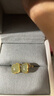 印象眸 和田玉銀耳釘S925銀鑲玉耳釘幸運四葉草女款玉石耳飾 曬單實拍圖