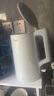 美的（Midea）電熱水壺煮水壺家用小型電燒水壺 0涂層食品級304不銹鋼雙層防燙無(wú)縫內膽1.5升容量 1566 曬單實(shí)拍圖
