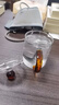 LNGA LANDGRE德國進口品質(zhì)玻璃牛奶杯帶刻度家用早餐燕麥杯子帶蓋微波爐可加熱 【小號】琥珀色牛奶杯【帶3 300ml 曬單實拍圖