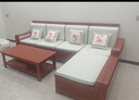 辰婭 沙發(fā) 胡桃木全實木沙發(fā)組合現(xiàn)代中式客廳冬夏兩用貴妃儲物木家具 【70%選擇】四人位+貴妃榻+茶幾 曬單實拍圖