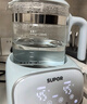 蘇泊爾（SUPOR）恒溫水壺 嬰兒調奶器 泡奶粉機 玻璃熱燒水壺家用養生壺1.2L BW07 曬單實(shí)拍圖