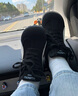 環(huán)球黑色德訓鞋女2025夏季新款女鞋百搭透氣原創(chuàng)輕便休閑運動板鞋子女 黑色 38 曬單實拍圖