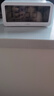 得力（deli）兒童節(jié)禮物多功能電子鬧鐘學(xué)生兒童專用起床神器電子時鐘溫濕度計 白色開學(xué)必備禮物 曬單實拍圖