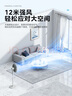 美的（Midea）電風(fēng)扇立式風(fēng)扇家用風(fēng)扇臥室宿舍搖頭輕音交流定頻落地扇工業(yè)20吋大頭扇高效節(jié)能電扇 FS45-23D 曬單實(shí)拍圖