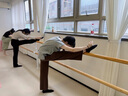倍典舞蹈把桿雙層固定式專(zhuān)業(yè)壓腿兒童家用舞蹈房固定升降式成人把桿 1m -5.5m雙層落地式【白色】 2m 曬單實(shí)拍圖