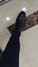 海瀾之家HLA皮鞋男士商務(wù)休閑系帶正裝德比鞋子男H164/H172 增高款43 曬單實(shí)拍圖
