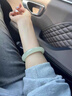 拾想新疆和田玉手鐲女款羊脂白玉手鐲青白少女款玉鐲玉石帶證書(shū) 圈口51 曬單實(shí)拍圖