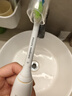 飛利浦（PHILIPS）【肖戰(zhàn)推薦】電動(dòng)牙刷鉆石3系 中秋禮品 生日禮物 送男生/女友 微泡水流HX5181/01皓月白 國家補(bǔ)貼 曬單實(shí)拍圖