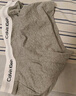 Calvin KleinCK 男士平角內褲套裝套盒 3條裝 送男友禮物 U2664G 998黑白灰 L 曬單實(shí)拍圖