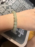 郎凱丹頓新疆和田玉手串轉(zhuǎn)運珠手鏈女青玉手串男老料晴水老型珠桶珠送禮物 曬單實拍圖