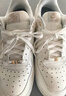 耐克NIKE板鞋女空軍一號 AIR FORCE 1運動(dòng)鞋FV3654-111帆白38 曬單實(shí)拍圖