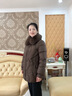 鴨鴨（YAYA）品牌媽媽冬裝時(shí)尚羽絨服女中長(cháng)款2025新款中老年女裝立領(lǐng)保暖外套 咖色 L 【建議90-105斤】 曬單實(shí)拍圖