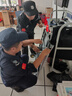 【全網(wǎng)爆款】鋼板小推車(chē)拉貨手推車(chē)搬運平板車(chē)便攜拖車(chē)折疊手拉車(chē) 鋼板90*60把套【6寸靜音烽火輪】 曬單實(shí)拍圖