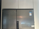 松下（Panasonic）【新品大白鯨】505L家用冰箱雙開(kāi)對開(kāi)門(mén)平嵌大容量自由制冰一級能效節能?chē)已a貼NR-EB51SPA-S銀色 曬單實(shí)拍圖