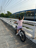 喜德盛（xds）山地自行車小王子變速車7速青少年學(xué)生成人通勤運(yùn)動(dòng)騎行單車公路 白粉色 輪徑24吋 曬單實(shí)拍圖
